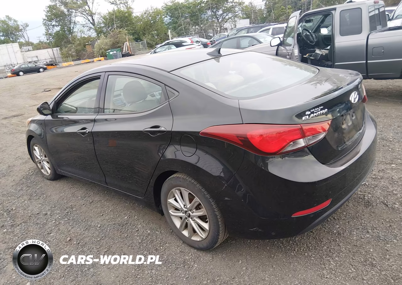 2014 Hyundai Elantra Se VIN:5NPDH4AE8EH541495 - 3