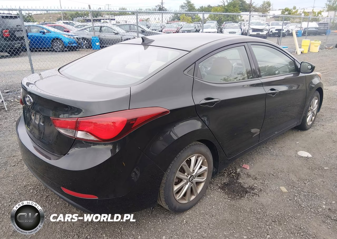 2014 Hyundai Elantra Se VIN:5NPDH4AE8EH541495 - 4
