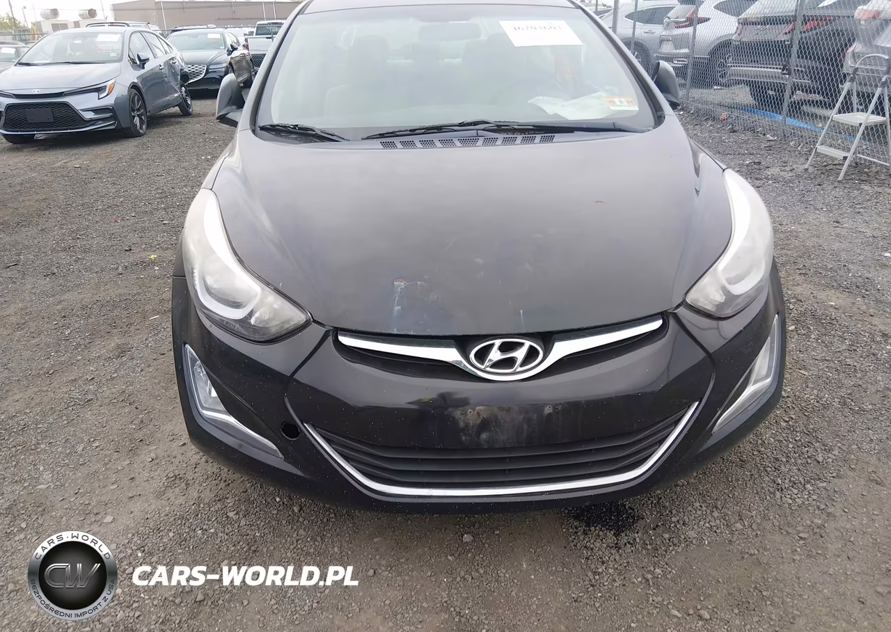 2014 Hyundai Elantra Se VIN:5NPDH4AE8EH541495 - 6