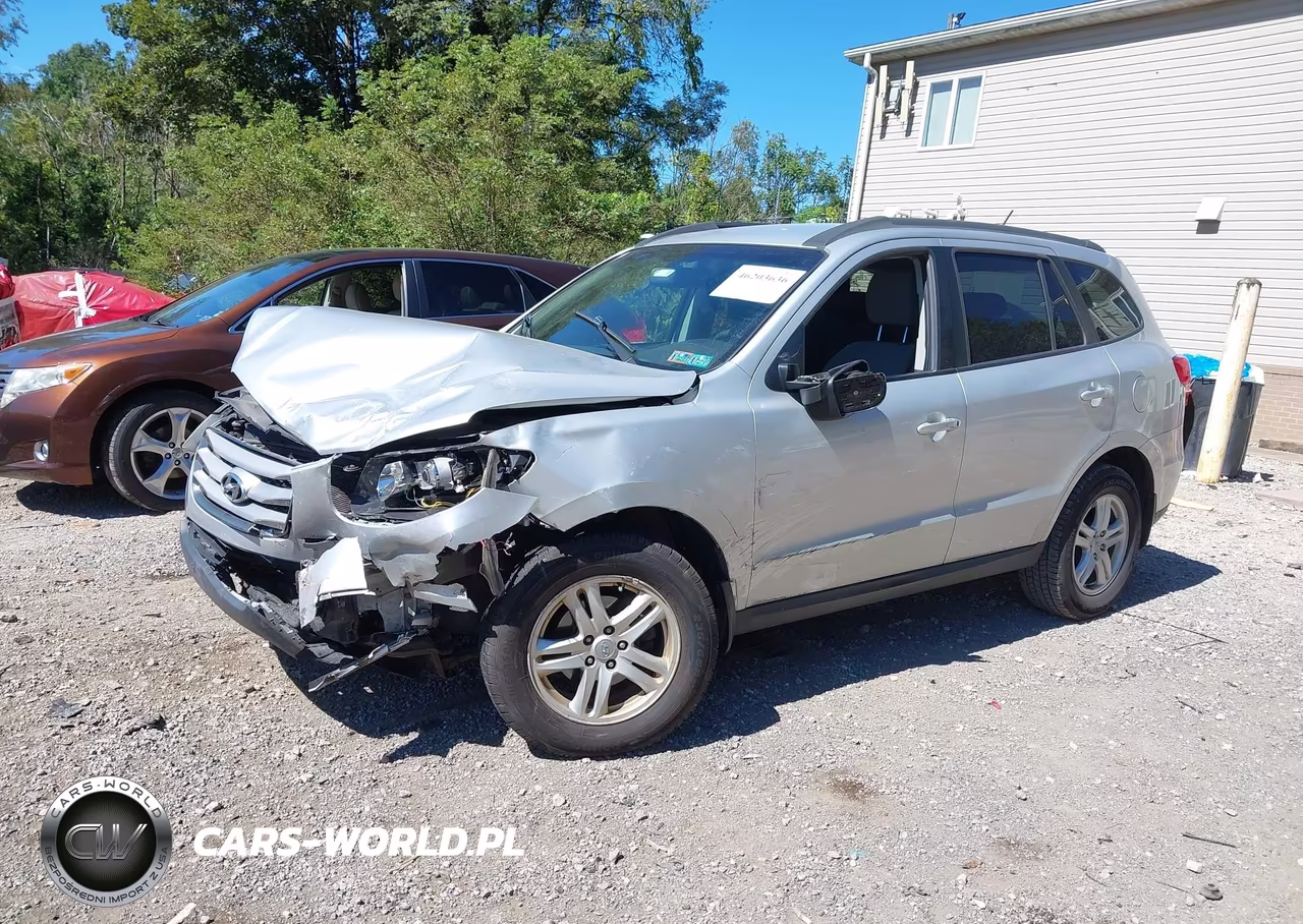 2012 Hyundai Santa Fe Gls V6 VIN:5XYZGDAG3CG119696 - 2