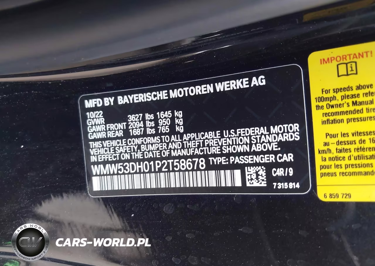 2023 Mini Hardtop Cooper S VIN:WMW53DH01P2T58678 - 9