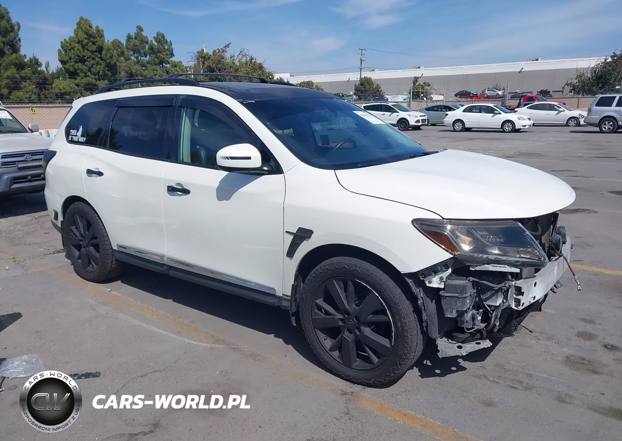 2015 Nissan Pathfinder Platinum-S-Sl-Sv VIN:5N1AR2MM0FC712207 - 1