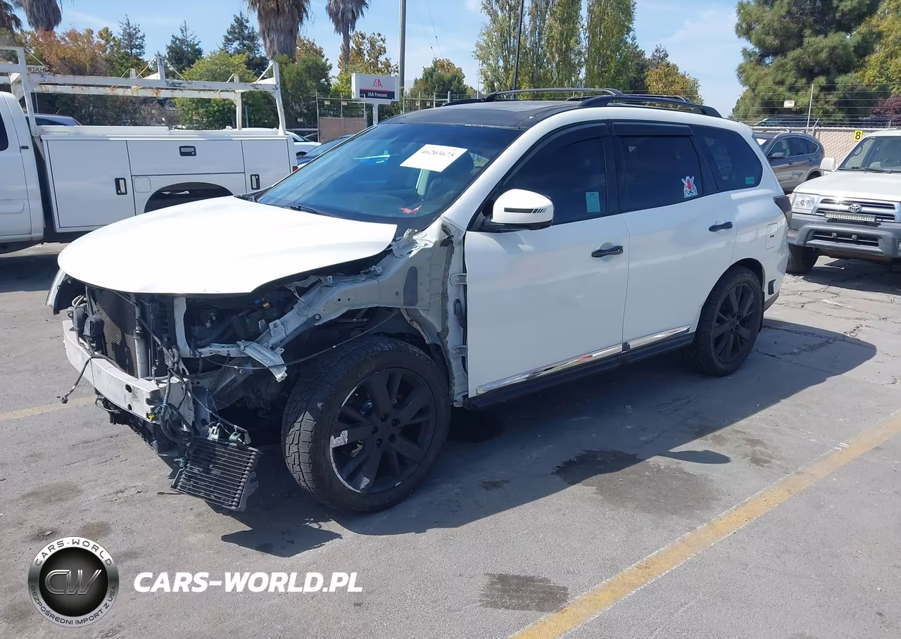 2015 Nissan Pathfinder Platinum-S-Sl-Sv VIN:5N1AR2MM0FC712207 - 2