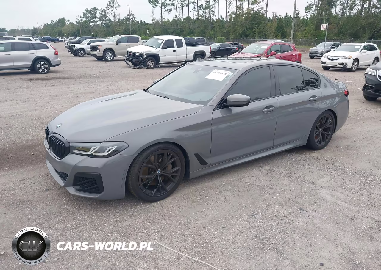 2021 BMW 540I VIN:WBA53BJ01MWX31771 - 2