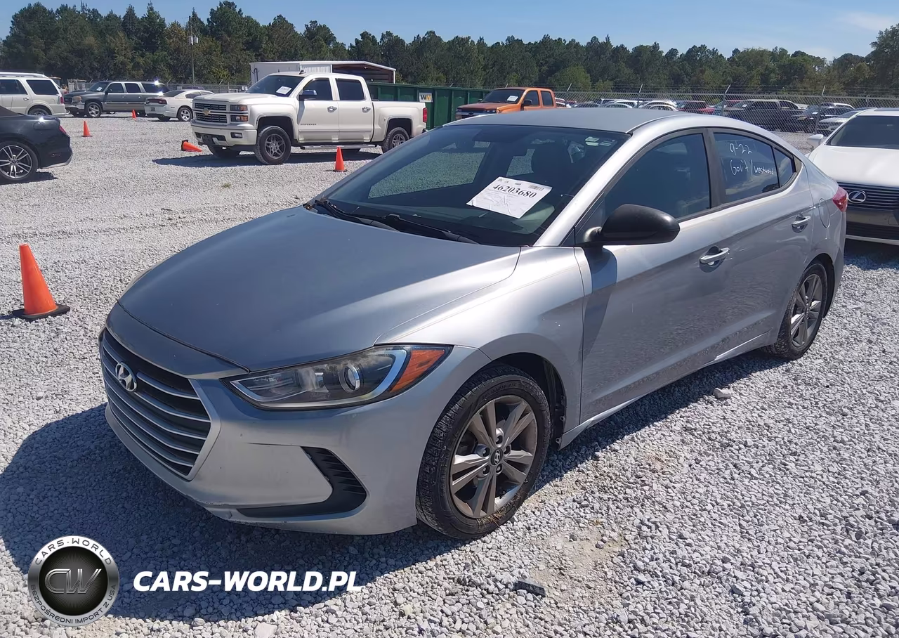 2017 Hyundai Elantra Se VIN:5NPD84LF9HH047611 - 2
