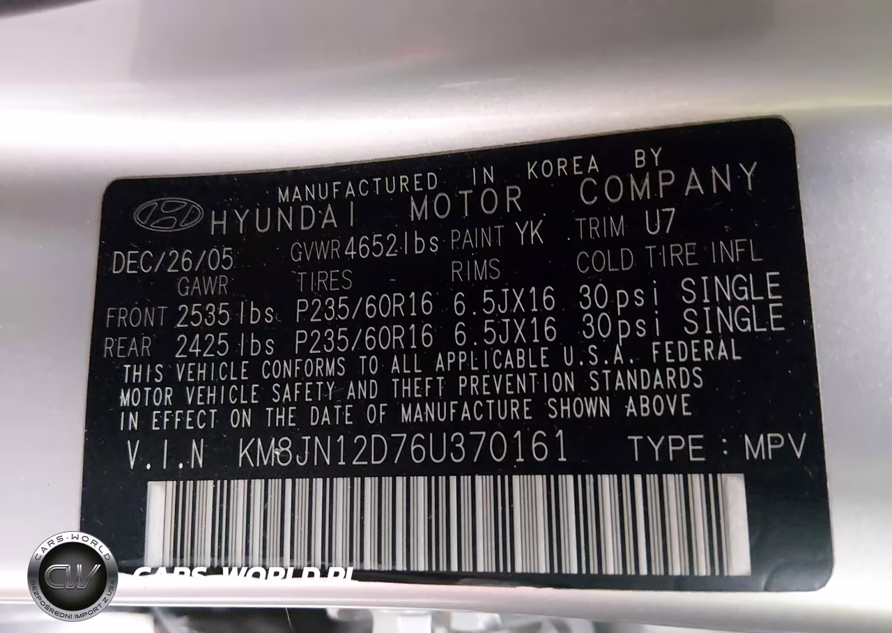 2006 Hyundai Tucson Gls-Limited VIN:KM8JN12D76U370161 - 9