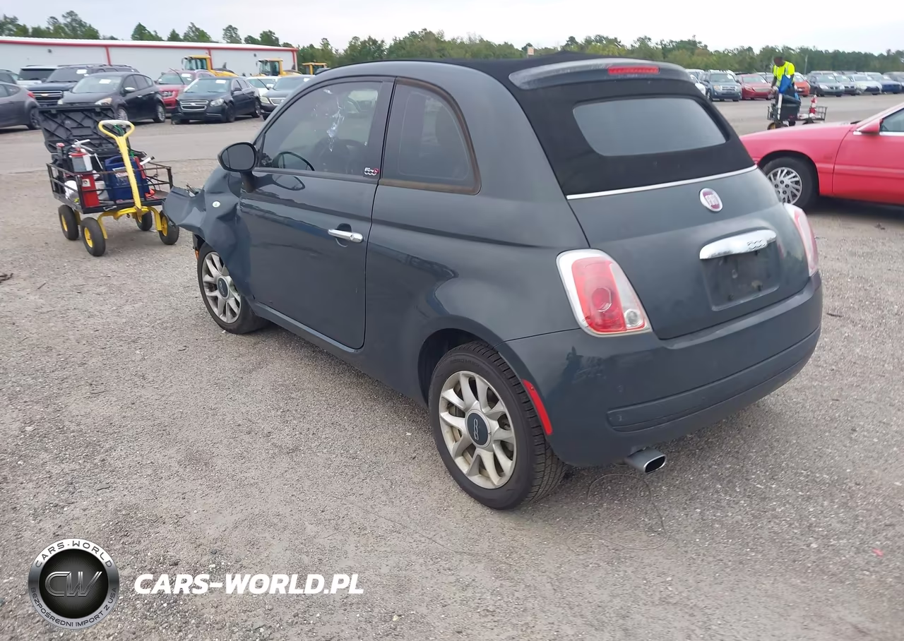 2017 Fiat 500C Pop VIN:3C3CFFLR9HT618901 - 3
