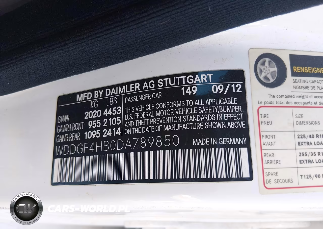 2013 Mercedes-Benz C-Class C 250 Sport VIN:WDDGF4HB0DA789850 - 9