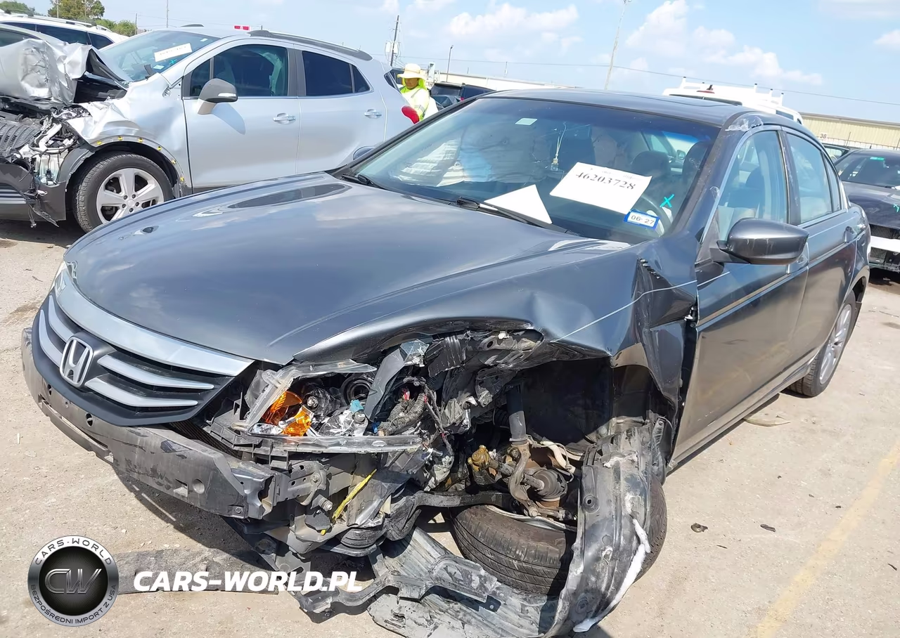 2012 Honda Accord 2.4 Ex-L-Ex-L VIN:1HGCP2F81CA211001 - 2