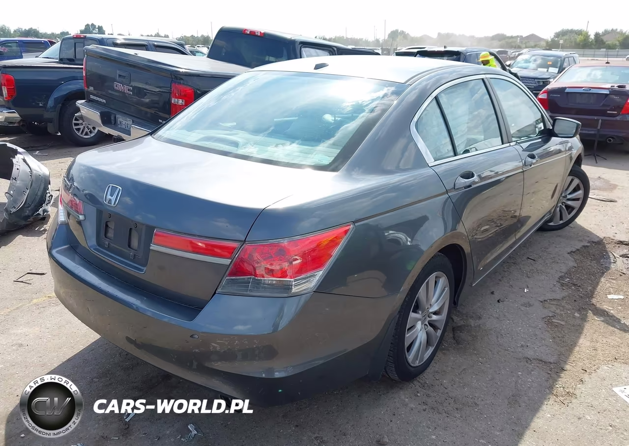 2012 Honda Accord 2.4 Ex-L-Ex-L VIN:1HGCP2F81CA211001 - 4