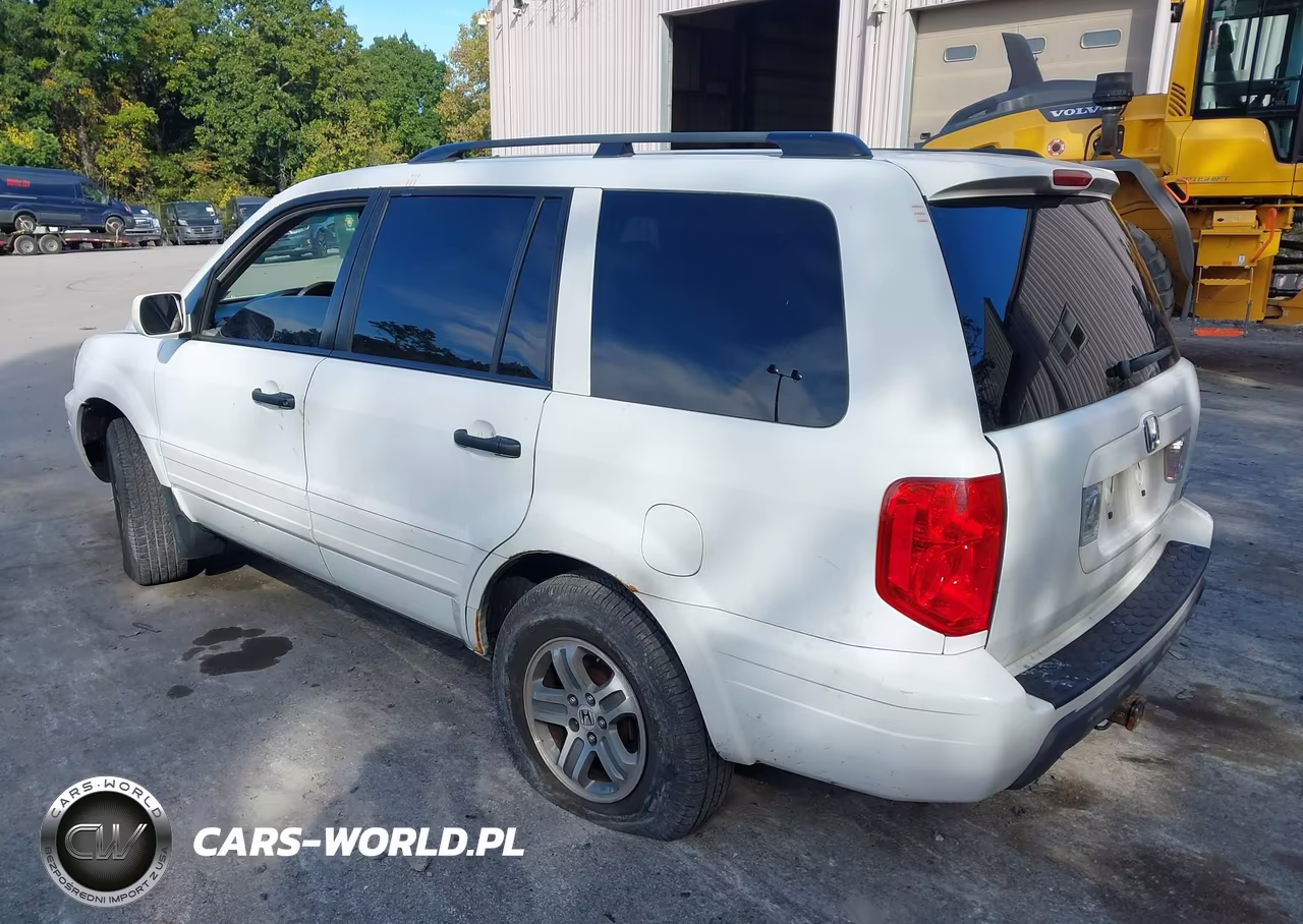 2005 Honda Pilot Ex-L VIN:5FNYF18515B051913 - 3