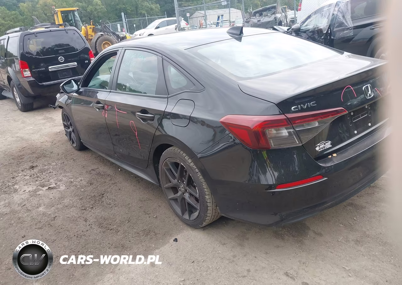 2025 Honda Civic Sport VIN:2HGFE2F55SH501752 - 3