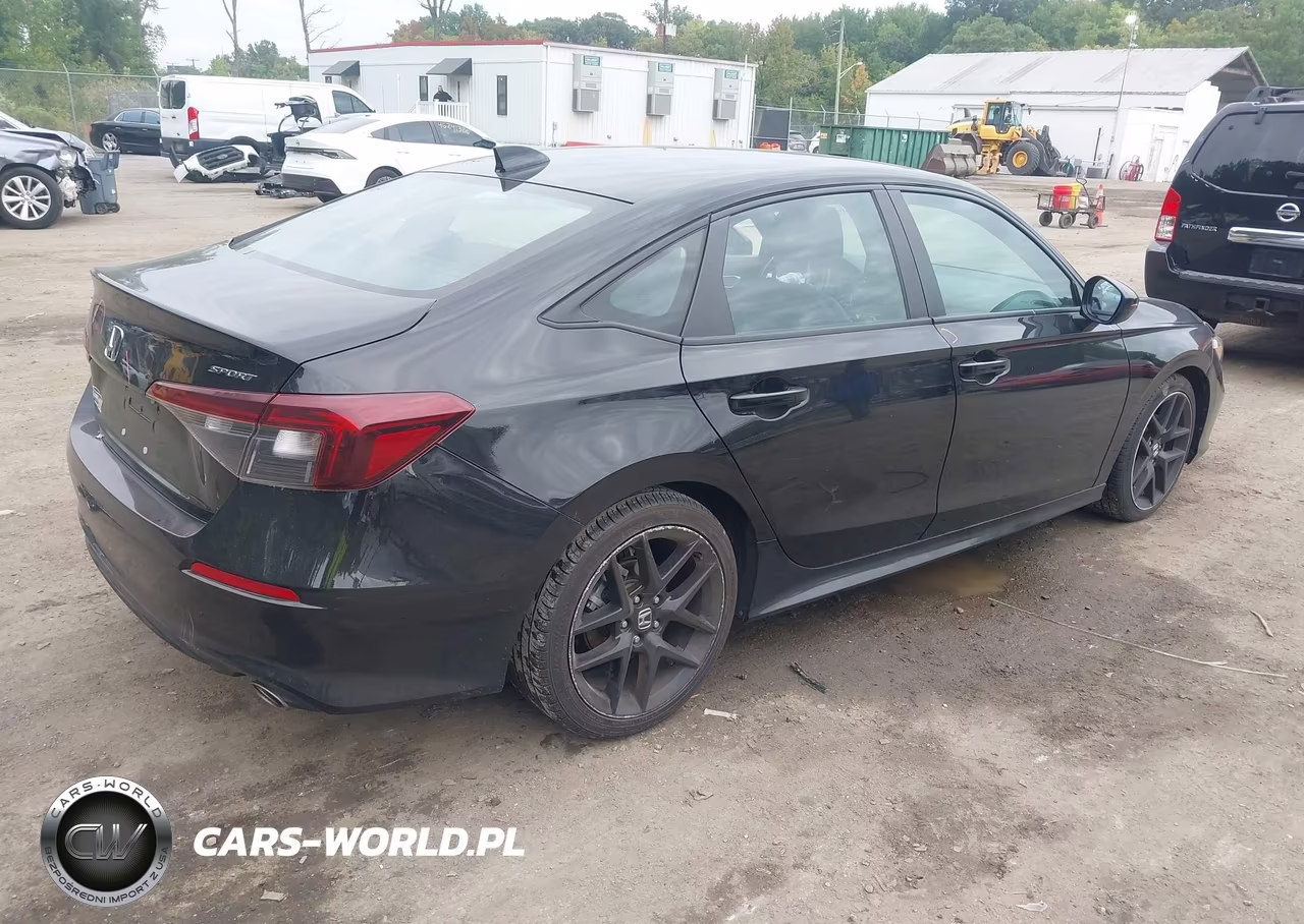 2025 Honda Civic Sport VIN:2HGFE2F55SH501752 - 4