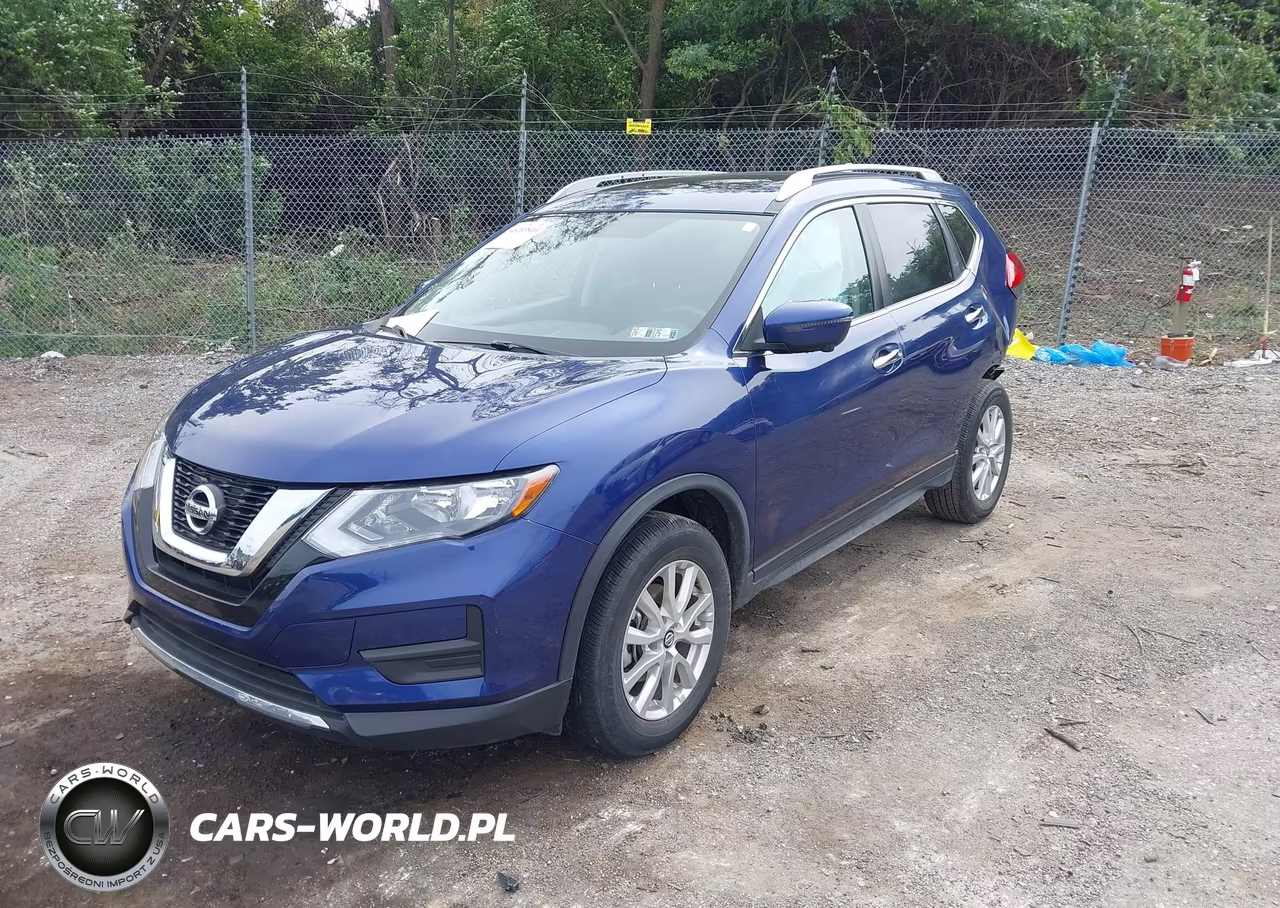 2017 Nissan Rogue Sv VIN:JN8AT2MV4HW005387 - 2