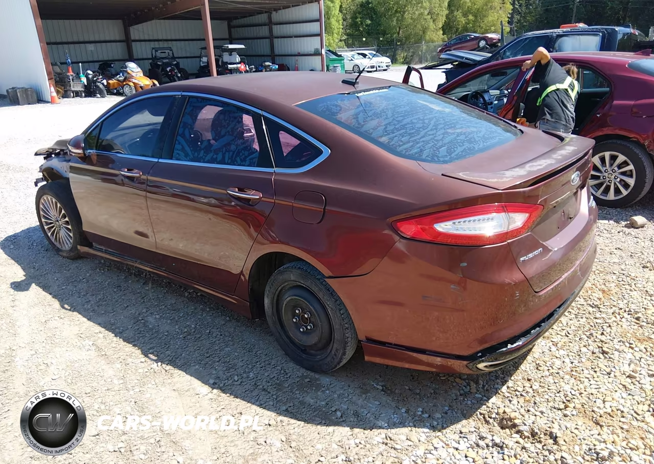 2015 Ford Fusion Titanium VIN:3FA6P0K9XFR113387 - 3