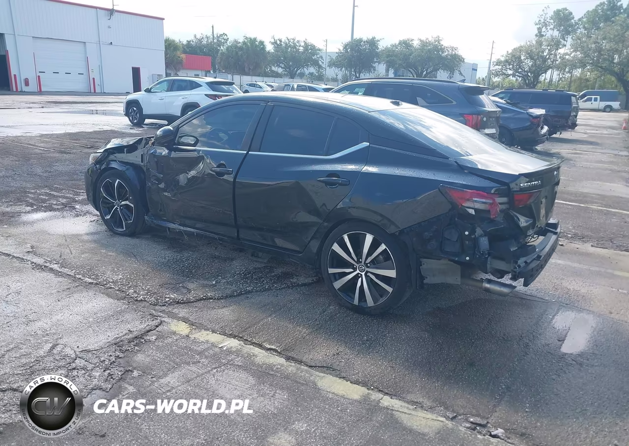 2021 Nissan Sentra Sr Xtronic Cvt VIN:3N1AB8DV3MY203210 - 3