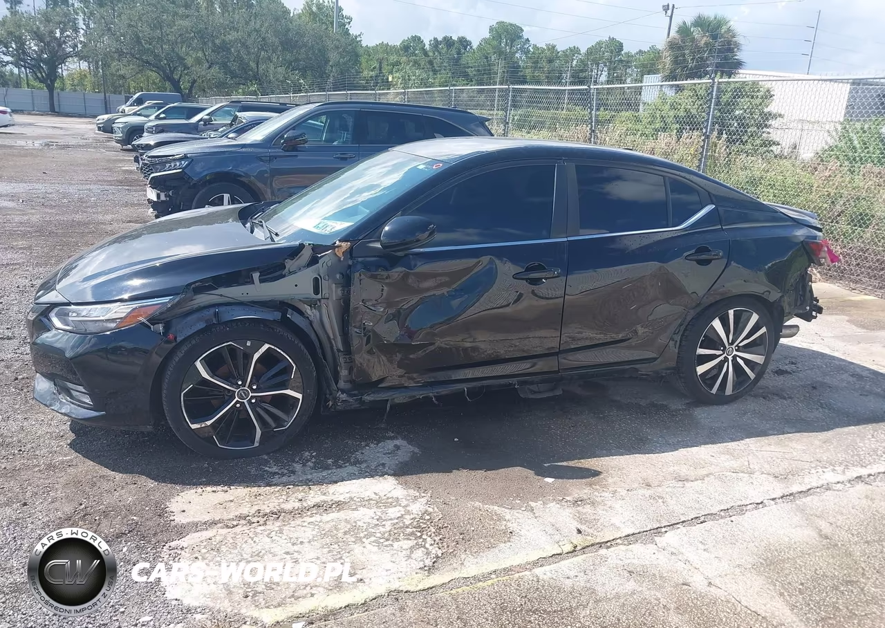 2021 Nissan Sentra Sr Xtronic Cvt VIN:3N1AB8DV3MY203210 - 6