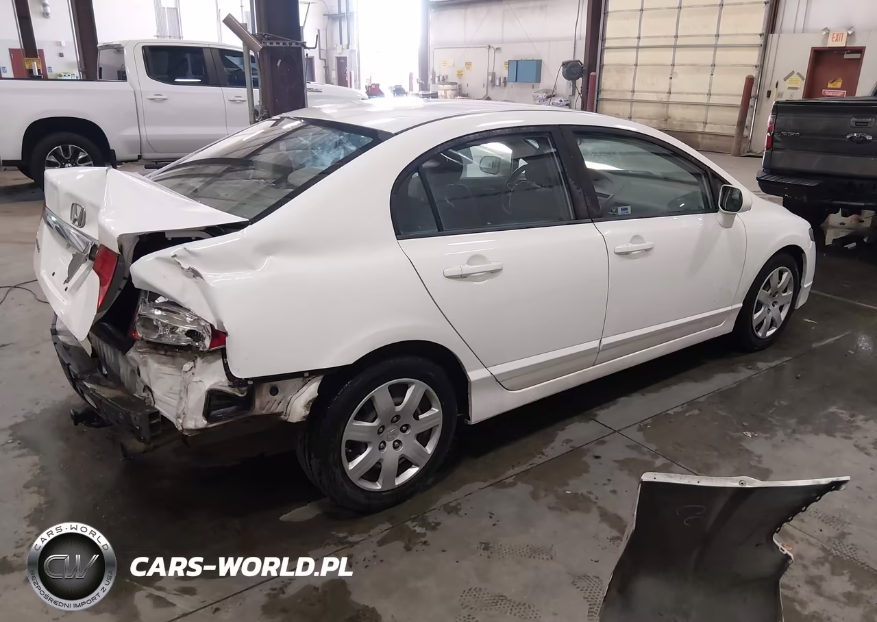 2009 Honda Civic Lx VIN:19XFA16519E040852 - 4