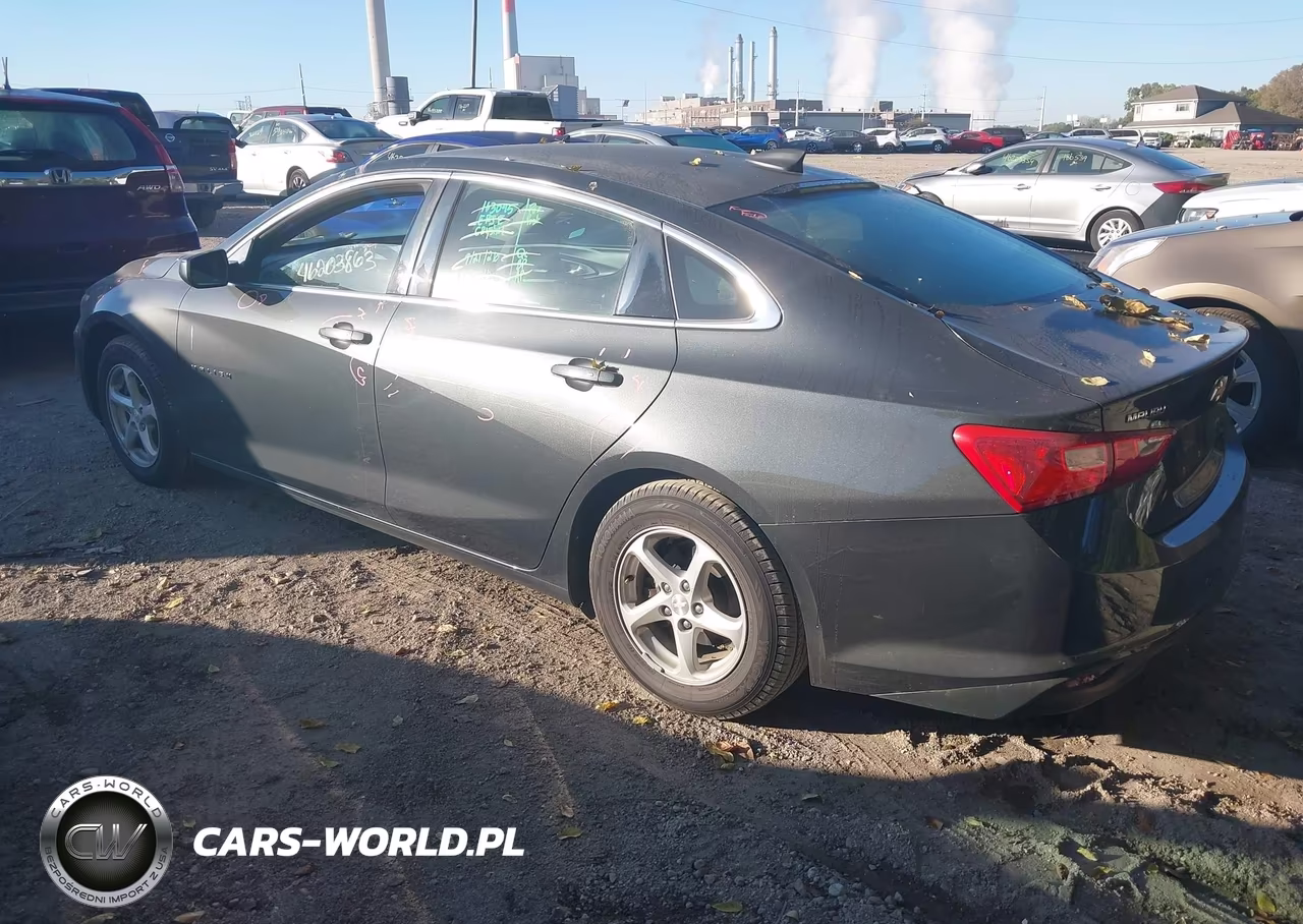 2017 Chevrolet Malibu Ls VIN:1G1ZB5ST5HF146403 - 3