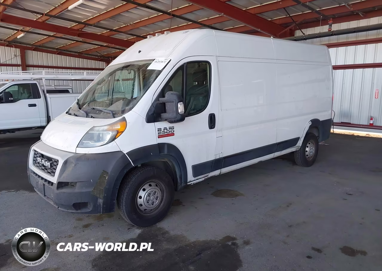 2021 Ram Promaster High Roof VIN:3C6LRVDG0ME500249 - 2