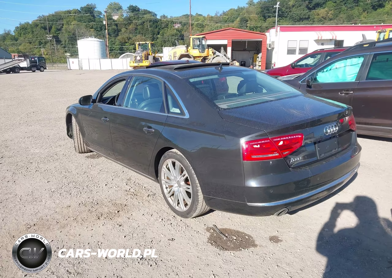 2013 Audi A8 L 3.0T VIN:WAURGAFD9DN013385 - 3