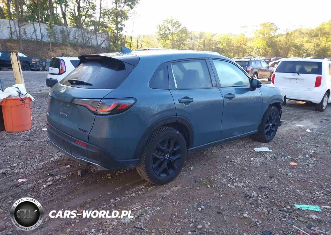 2024 Honda Hr-V Sport VIN:3CZRZ2H5XRM705563 - 4