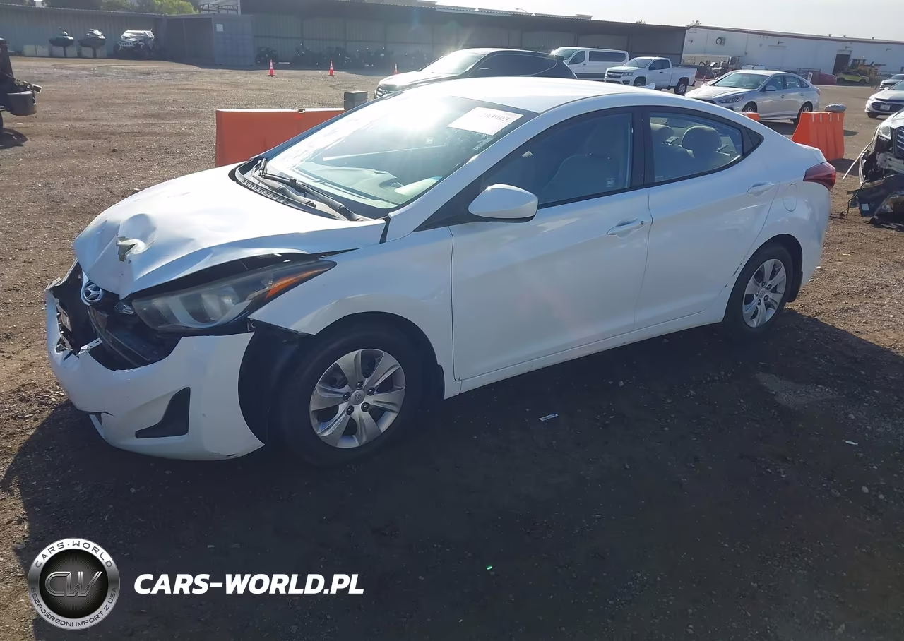 2016 Hyundai Elantra Se VIN:5NPDH4AE8GH729470 - 2
