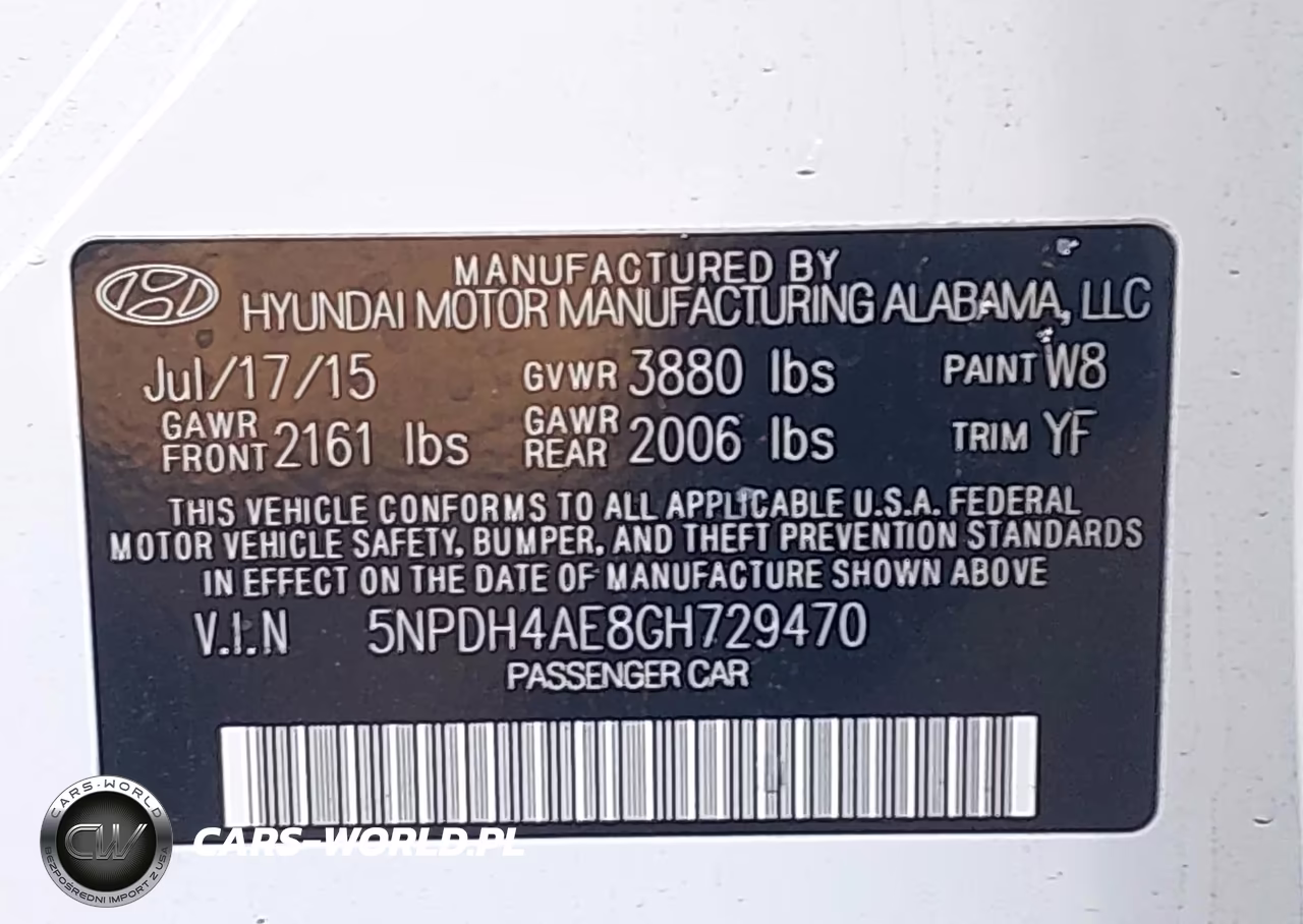 2016 Hyundai Elantra Se VIN:5NPDH4AE8GH729470 - 9