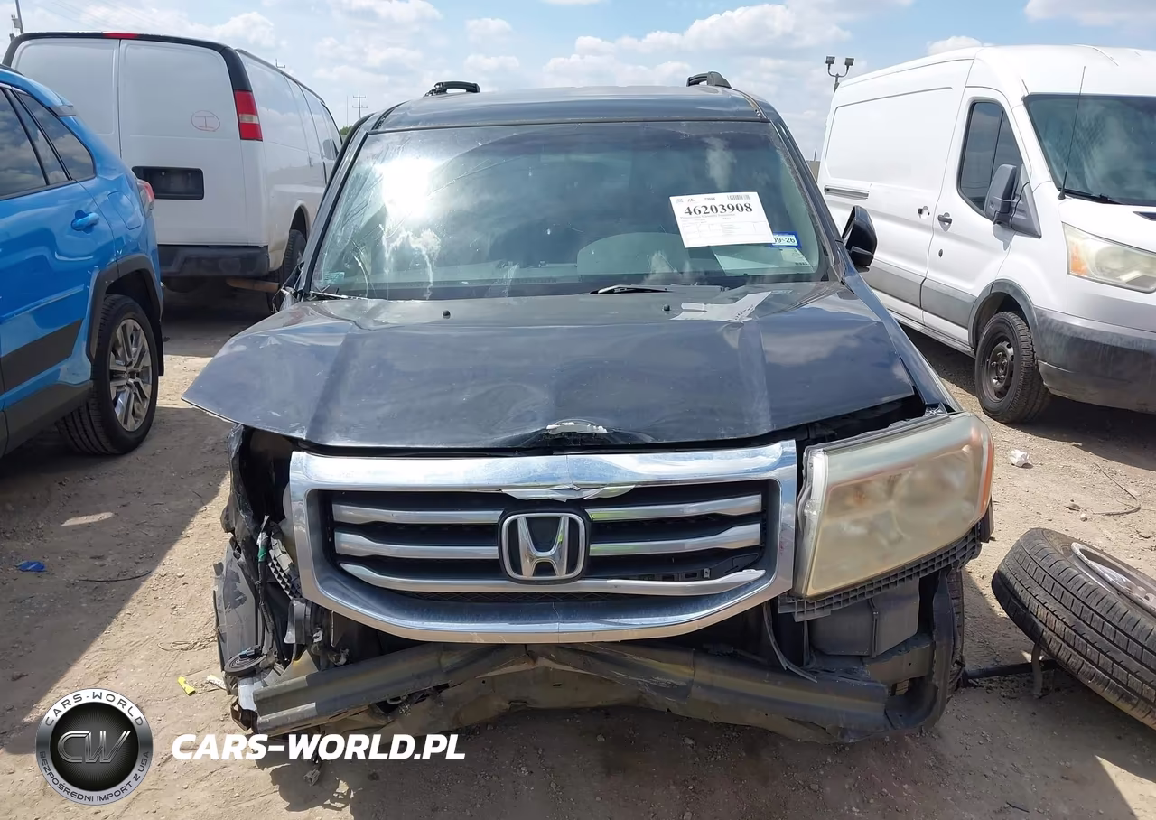 2012 Honda Pilot Lx VIN:5FNYF3H27CB009244 - 13