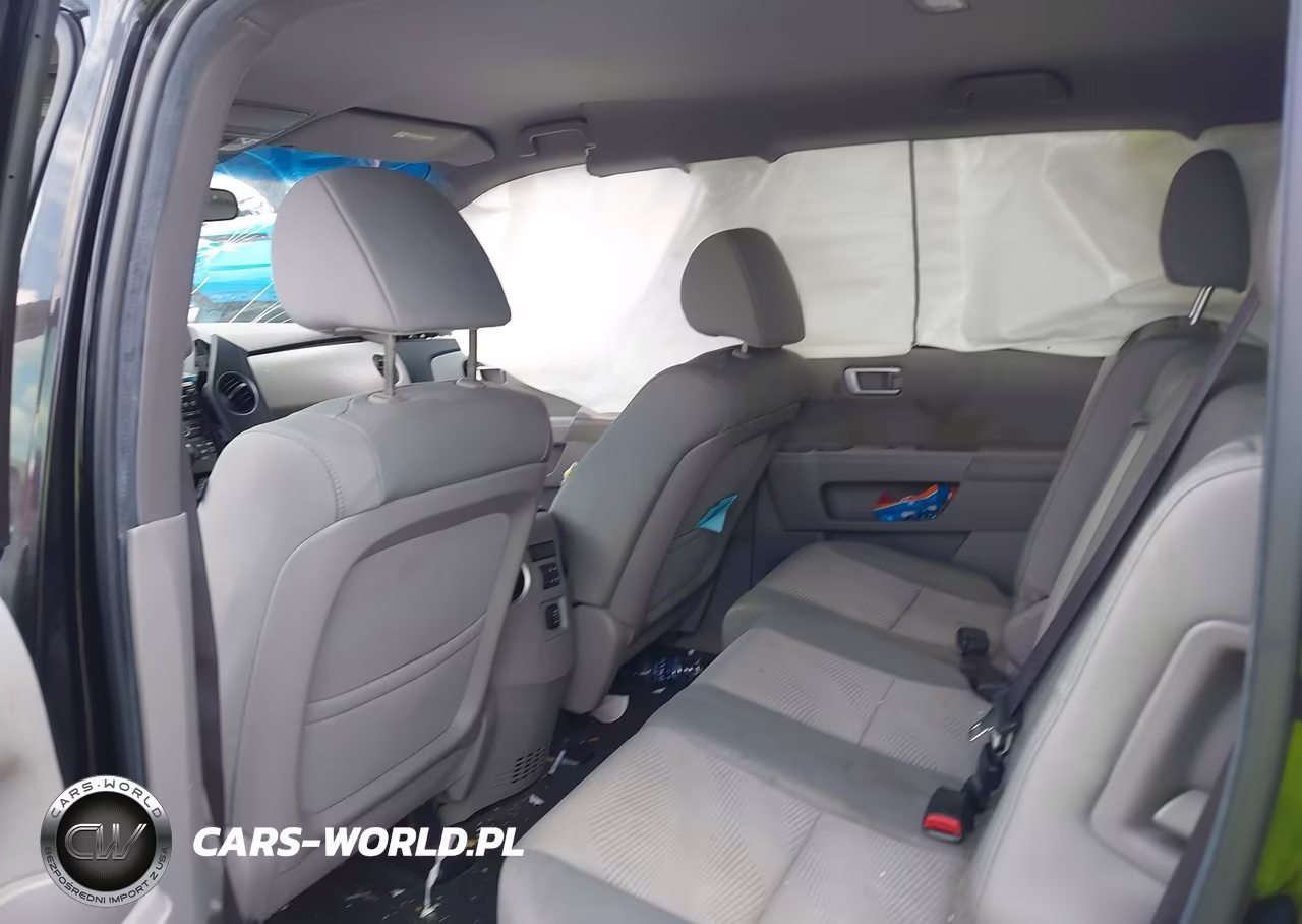 2012 Honda Pilot Lx VIN:5FNYF3H27CB009244 - 8
