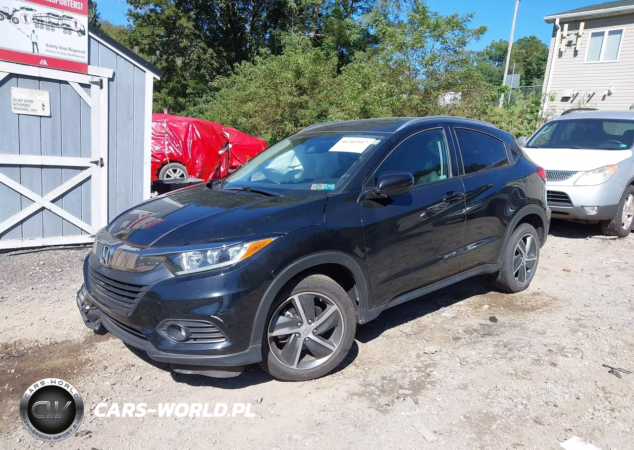 2022 Honda Hr-V Awd Ex-L VIN:3CZRU6H73NM731214 - 2