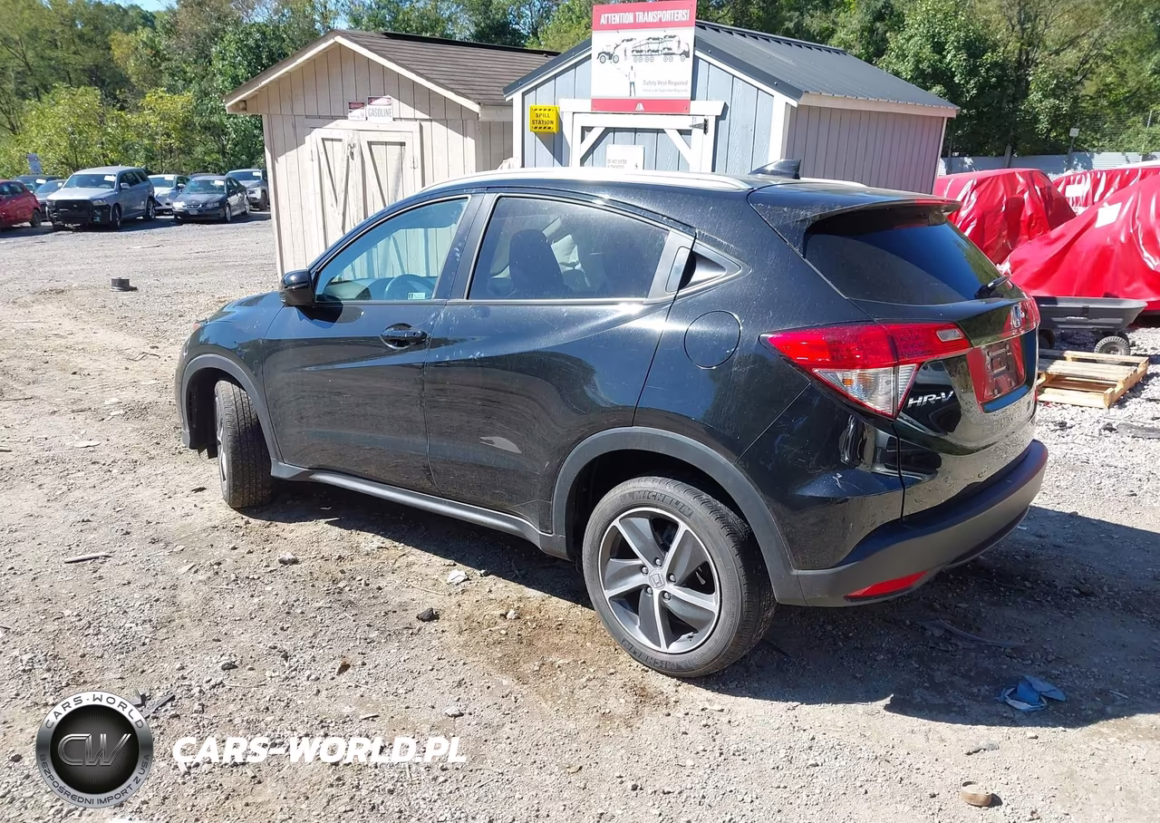 2022 Honda Hr-V Awd Ex-L VIN:3CZRU6H73NM731214 - 3