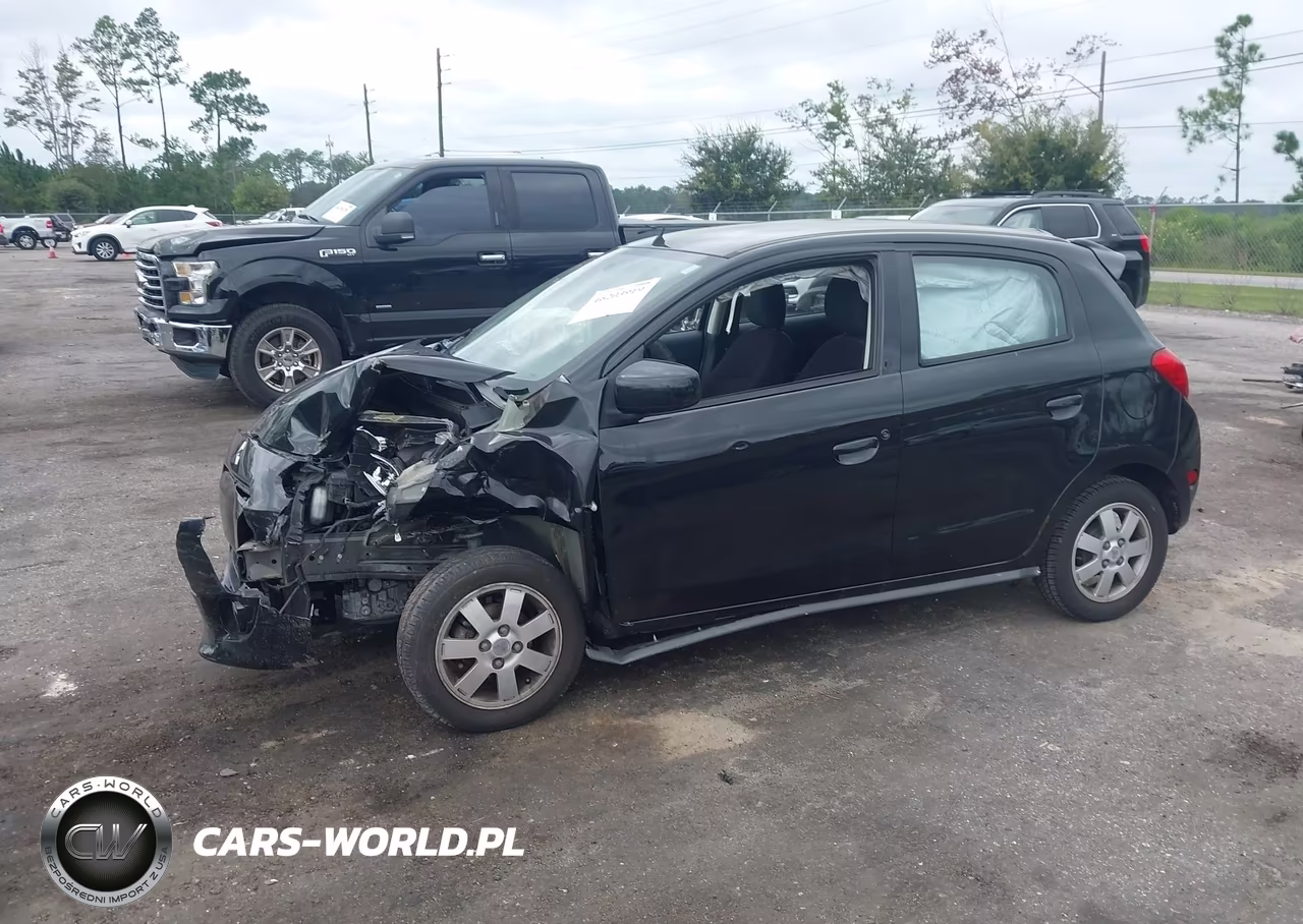 2014 Mitsubishi Mirage Es VIN:ML32A4HJ1EH019694 - 2
