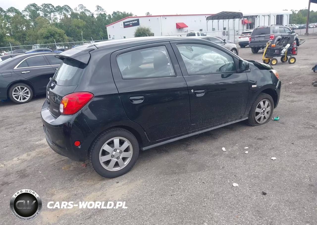 2014 Mitsubishi Mirage Es VIN:ML32A4HJ1EH019694 - 4