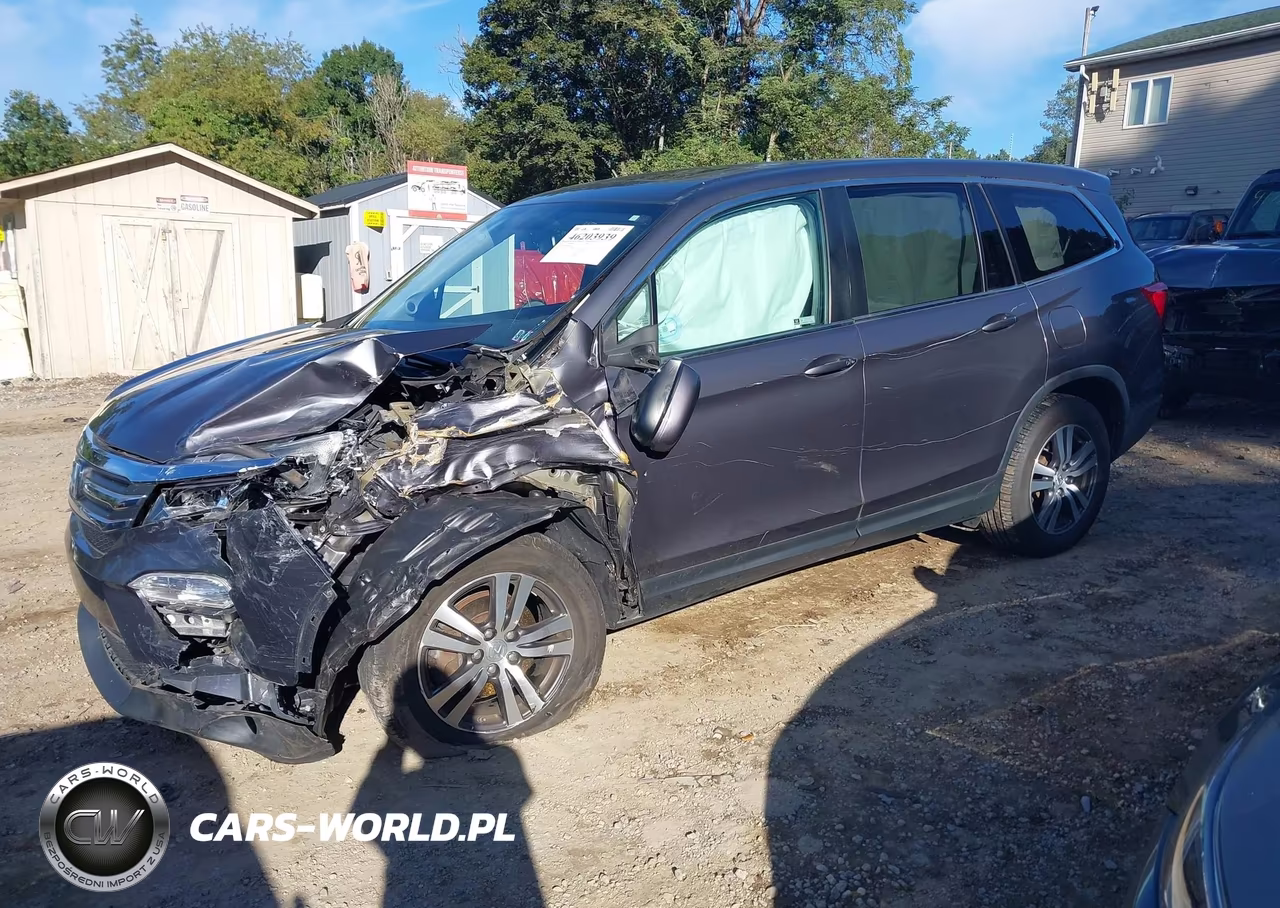 2018 Honda Pilot Ex-L VIN:5FNYF6H54JB062413 - 2