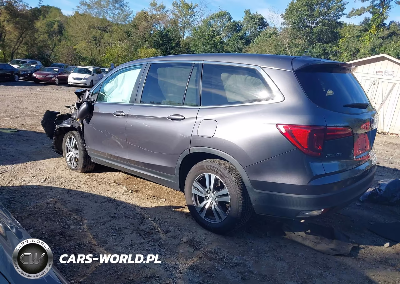 2018 Honda Pilot Ex-L VIN:5FNYF6H54JB062413 - 3