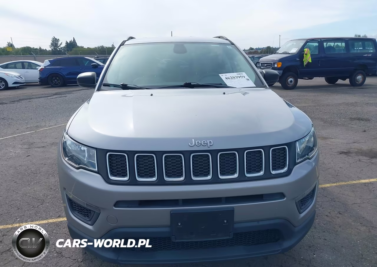 2018 Jeep Compass Sport 4X4 VIN:3C4NJDAB7JT392294 - 12