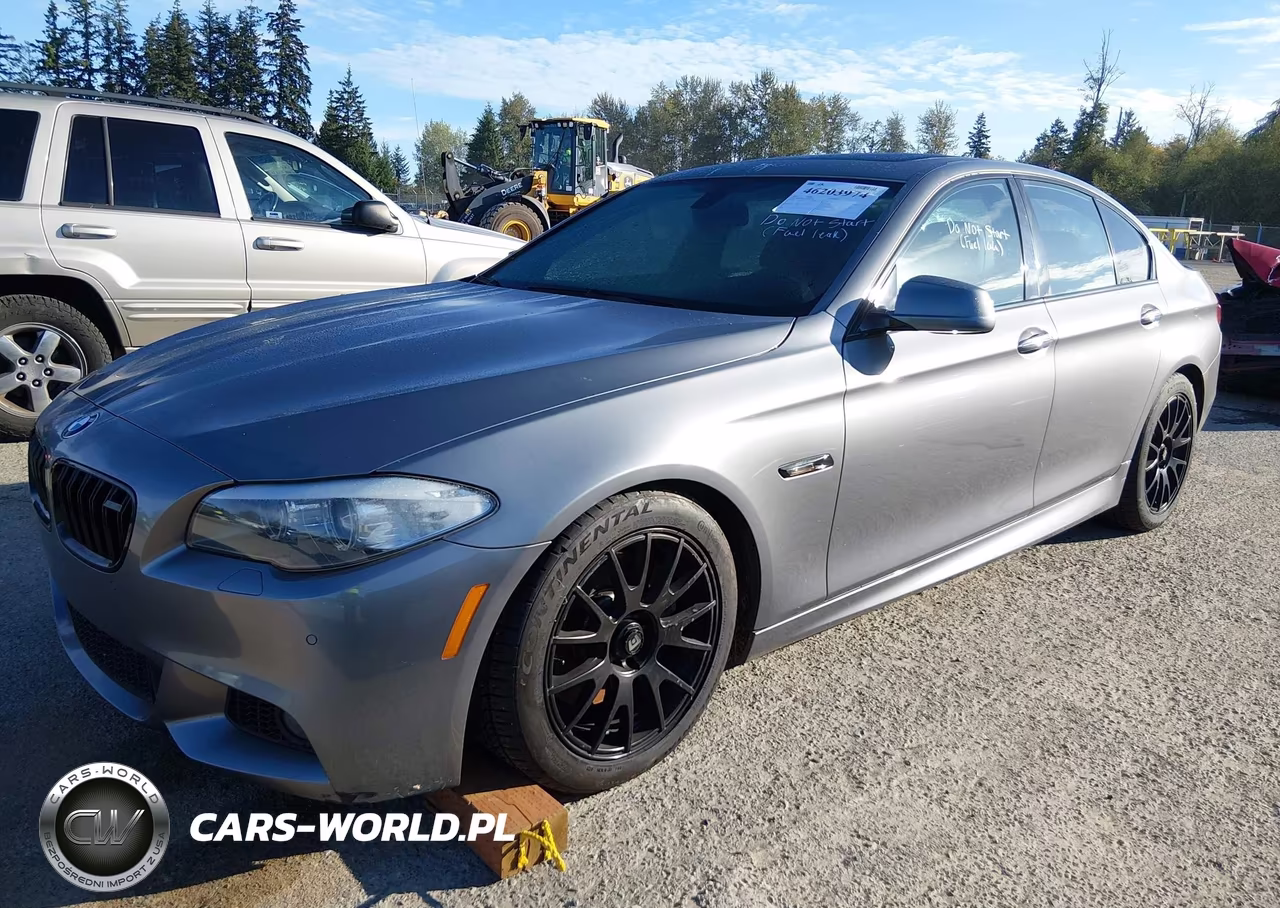 2013 BMW 5 Series 550I VIN:WBAFR9C56DDX81114 - 2
