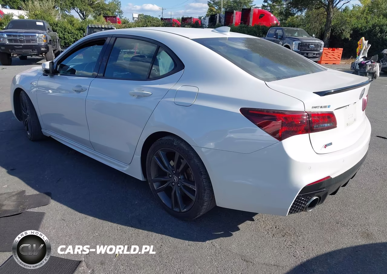2020 Acura Tlx A-Spec-A-Spec W-Red Leather VIN:19UUB1F68LA001314 - 3