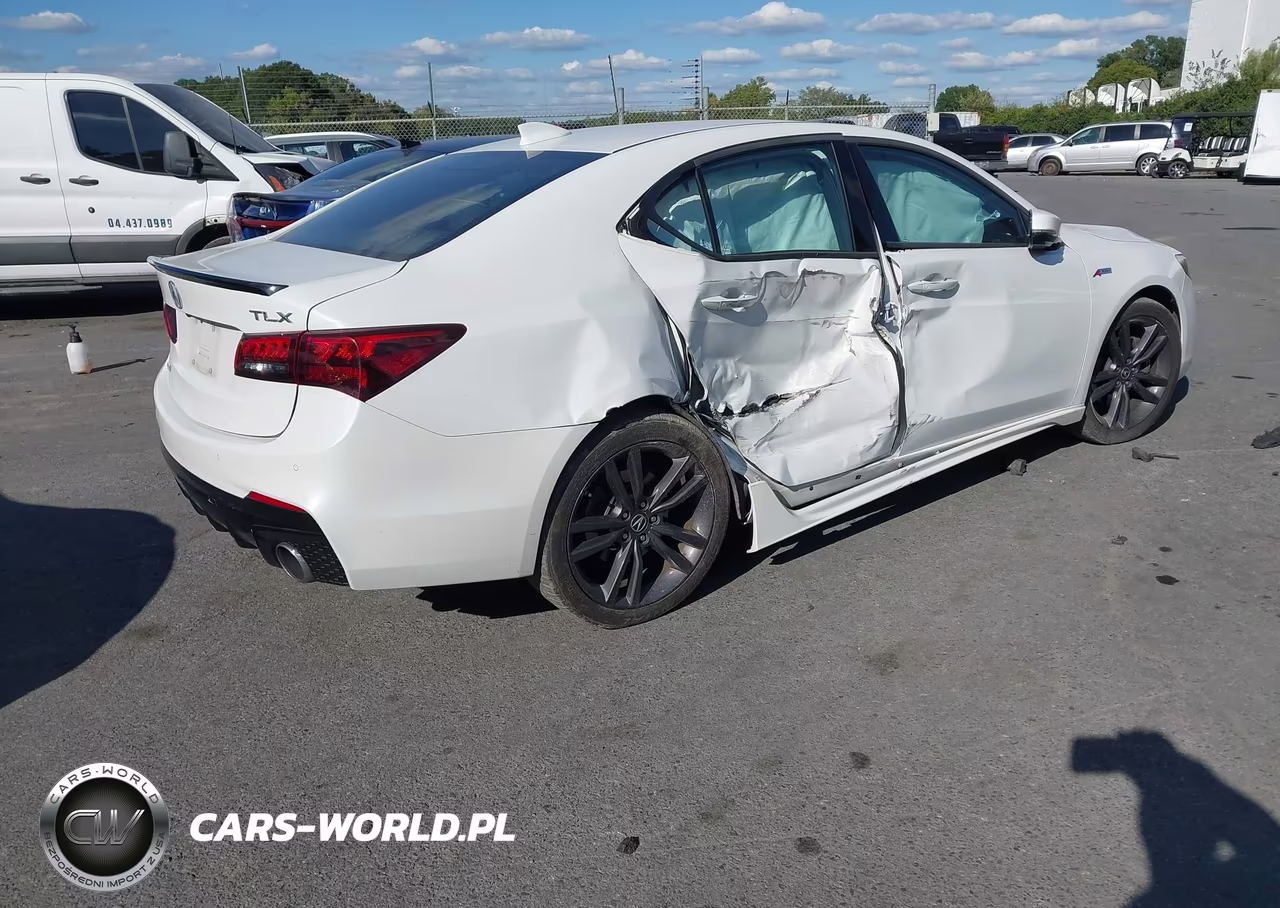 2020 Acura Tlx A-Spec-A-Spec W-Red Leather VIN:19UUB1F68LA001314 - 4