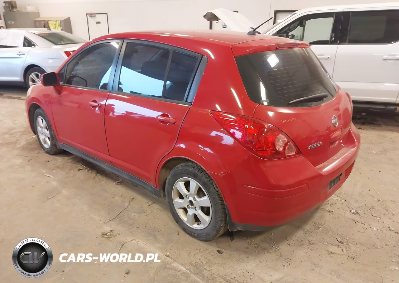 2007 Nissan Versa 1.8Sl VIN:3N1BC13E07L398629 - 3