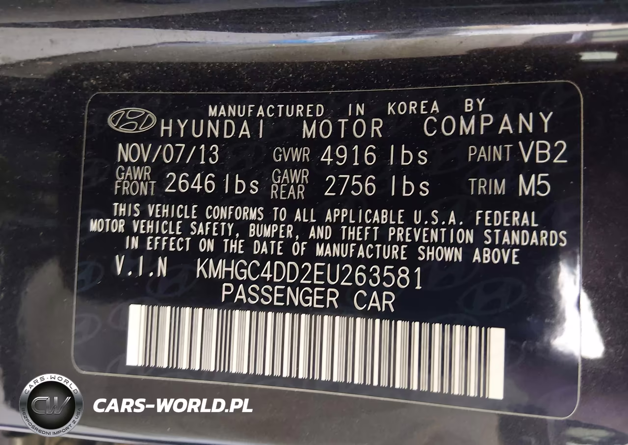 2014 Hyundai Genesis 3.8 VIN:KMHGC4DD2EU263581 - 9