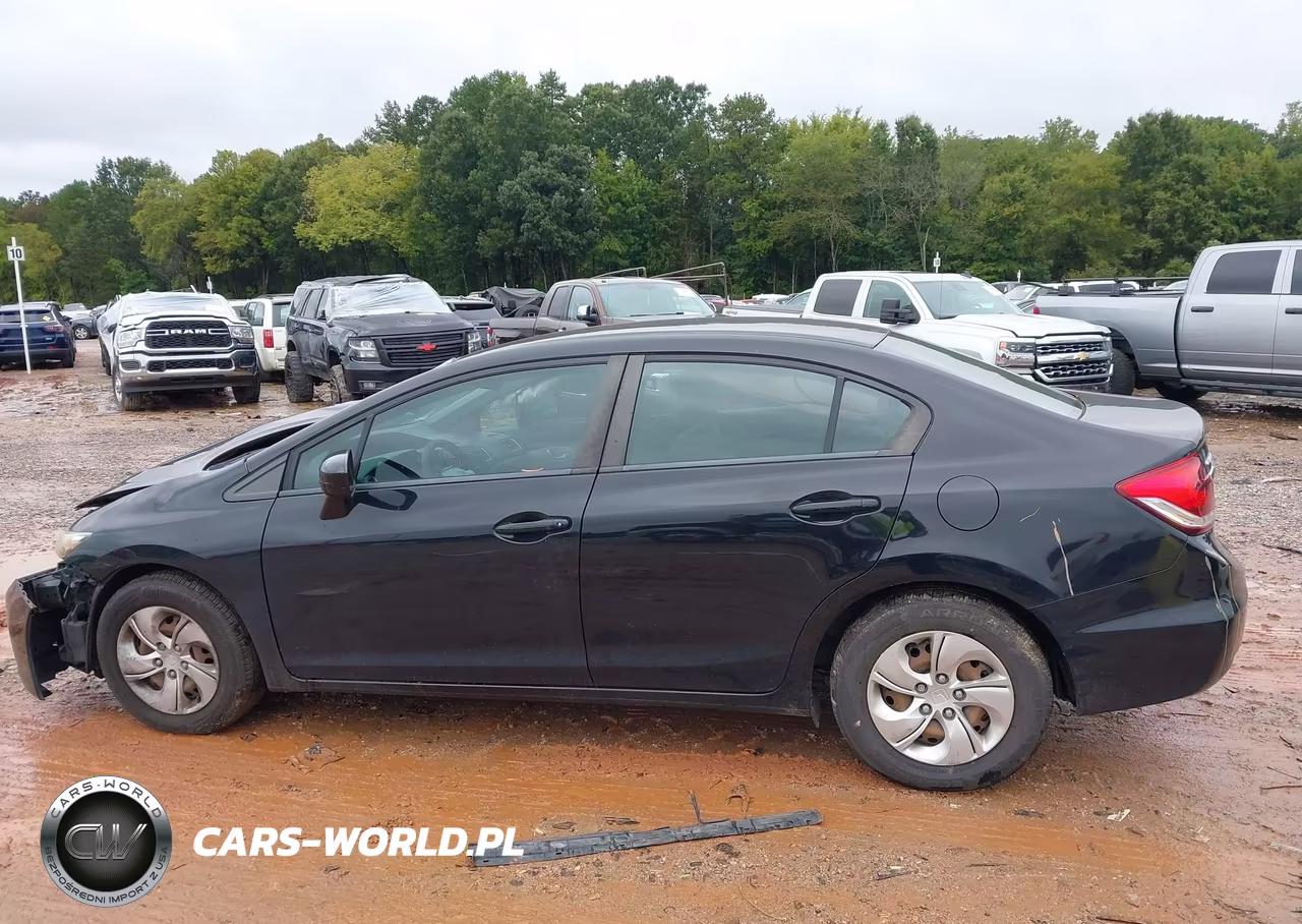 2015 Honda Civic Lx VIN:2HGFB2F58FH545677 - 14