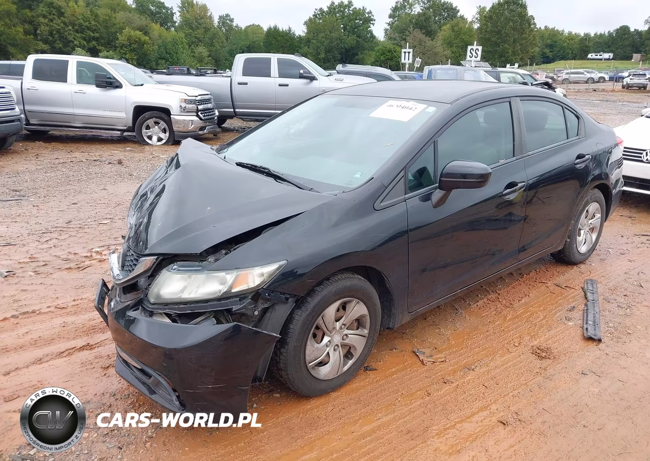 2015 Honda Civic Lx VIN:2HGFB2F58FH545677 - 2