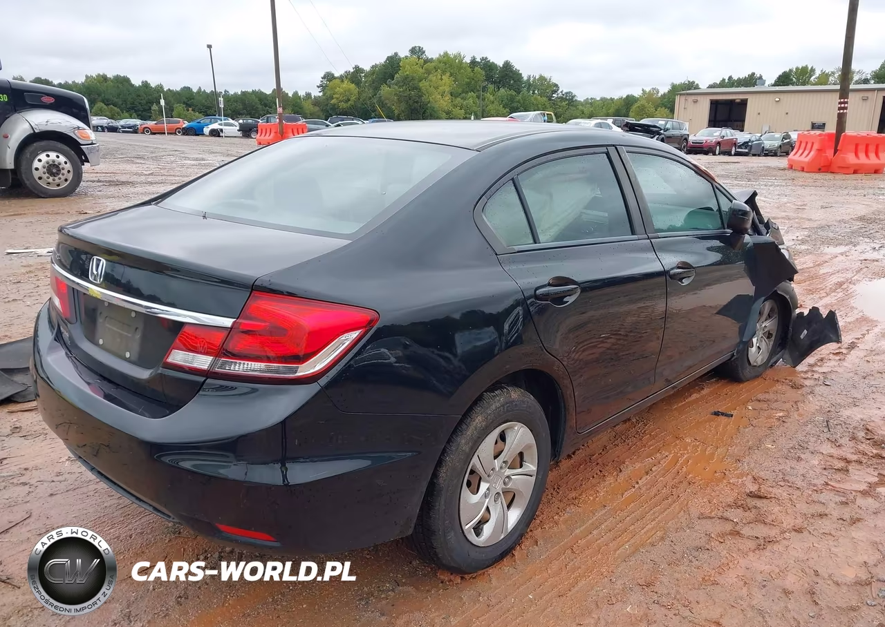 2015 Honda Civic Lx VIN:2HGFB2F58FH545677 - 4
