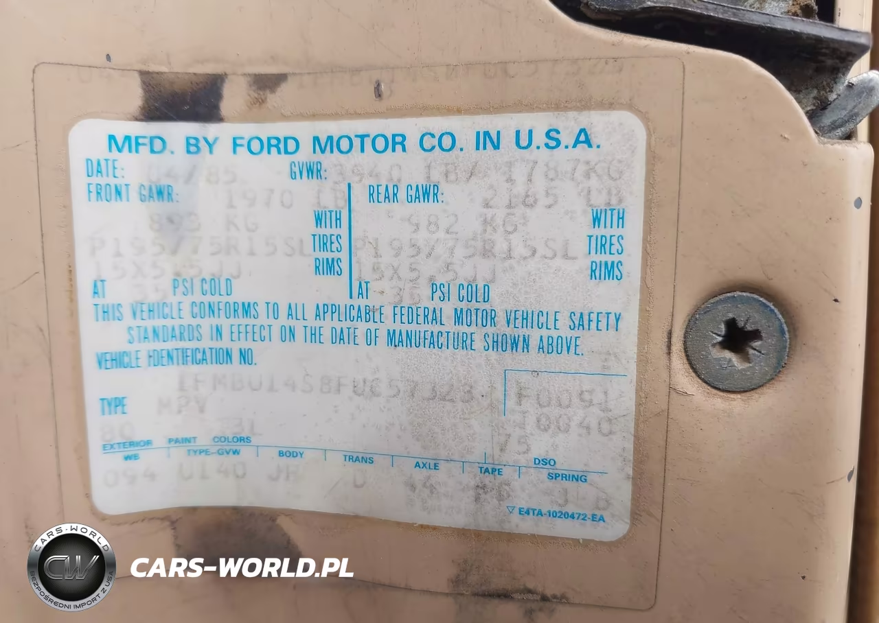 1985 Ford Bronco Ii VIN:1FMBU14S8FUC57323 - 9