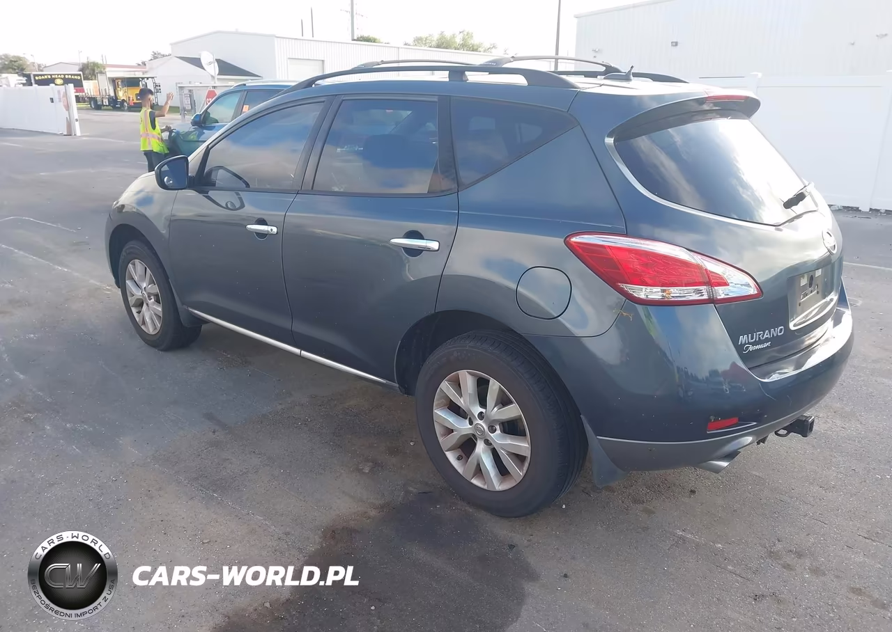 2014 Nissan Murano Sl VIN:JN8AZ1MU1EW413521 - 3