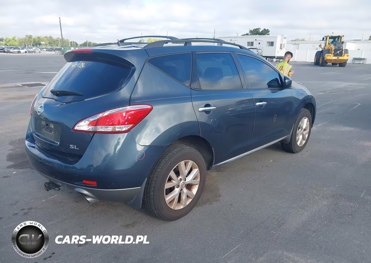 2014 Nissan Murano Sl VIN:JN8AZ1MU1EW413521 - 4