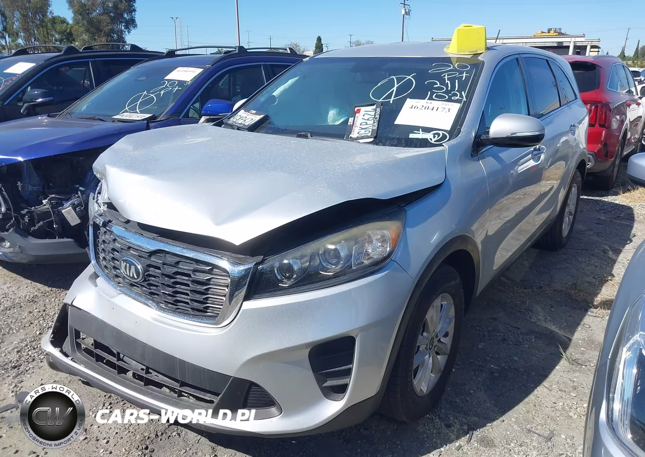 2019 Kia Sorento 3.3L Lx VIN:5XYPG4A54KG450825 - 2