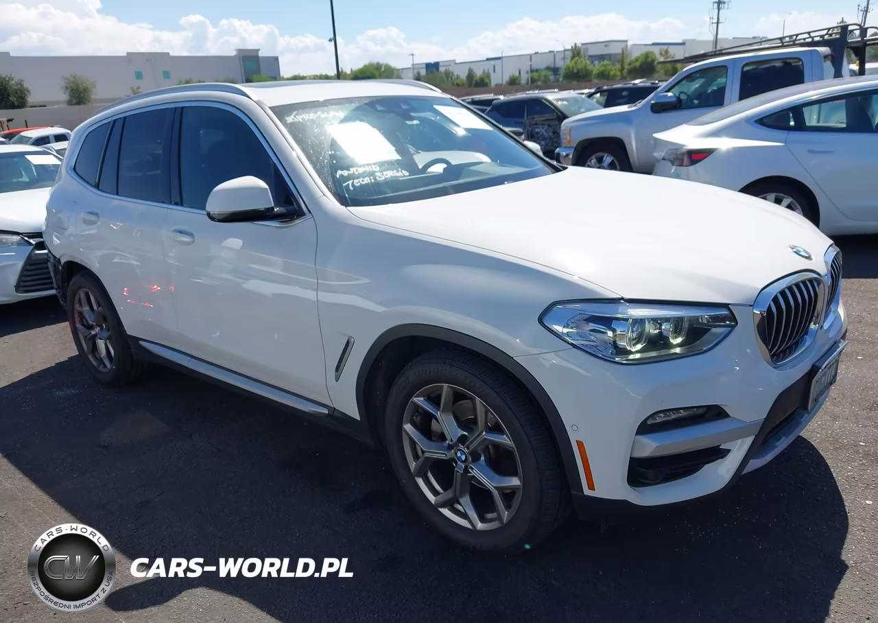 2021 BMW X3 xDrive30E VIN:5UXTS1C03M9F21595 - 1